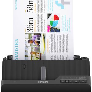 Epson WorkForce ES-C320W Scanner 30ppm Documentscanner A4 1200 x 1200 USB-A 2.0, WiFi 4 (IEEE 802.11 n/g/b/a) Epson WorkForce ES-C320W Scanner 30ppm Documentscanner A4 1200 x 1200 USB-A 2.0, WiFi 4 (IEEE 802.11 n/g/b/a)
