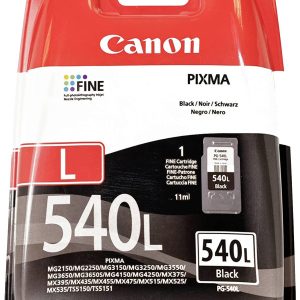 Canon Inktcartridge PG-540 L Origineel Single Zwart 5224B001 Canon Inktcartridge PG-540 L Origineel Single Zwart 5224B001
