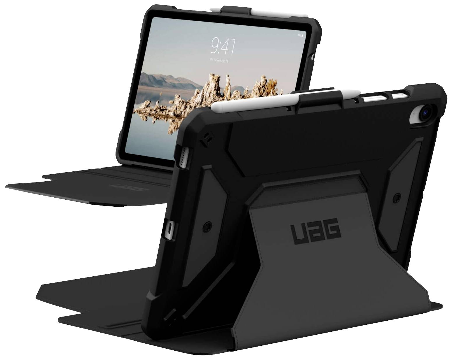 Urban Armor Gear Metropolis SE Case Book cover Zwart Tabletcover