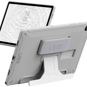 Urban Armor Gear Scout Healthcare Handstrap & Kickstand Case Back cover Wit (transparant), Grijs (transparant) Tabletcov