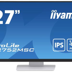 Iiyama ProLite T2752MSC-W1 Touchscreen monitor Energielabel: E (A – G) 68.6 cm (27 inch) 1920 x 1080 Pixel 16:9 5 ms HDM Iiyama ProLite T2752MSC-W1 Touchscreen monitor Energielabel: E (A – G) 68.6 cm (27 inch) 1920 x 1080 Pixel 16:9 5 ms HDM