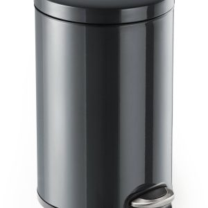 Durable DURABLE – Mülleimer 12.0 l anthrazit 341158 Afvalemmer 12 l (Ø x h) 25 cm x 40 cm Metaal, Kunststof Antraciet-gr
