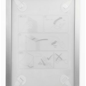 Durable 484323 Documenthouder Zilver (b x h) 236 mm x 323 mm DIN A4 staand, DIN A4 liggend Durable 484323 Documenthouder Zilver (b x h) 236 mm x 323 mm DIN A4 staand, DIN A4 liggend