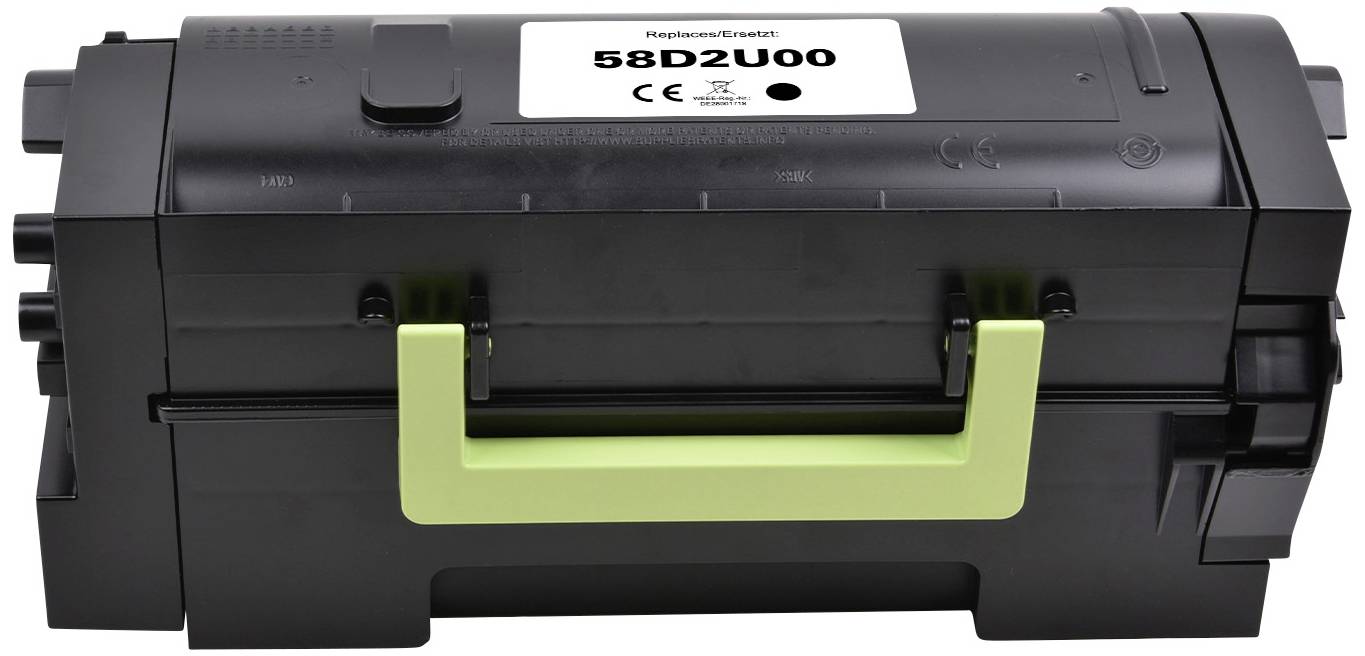 Renkforce Toner vervangt Lexmark 58D2U00 Compatibel Zwart 55000 bladzijden 58D2U00 RF-6131510