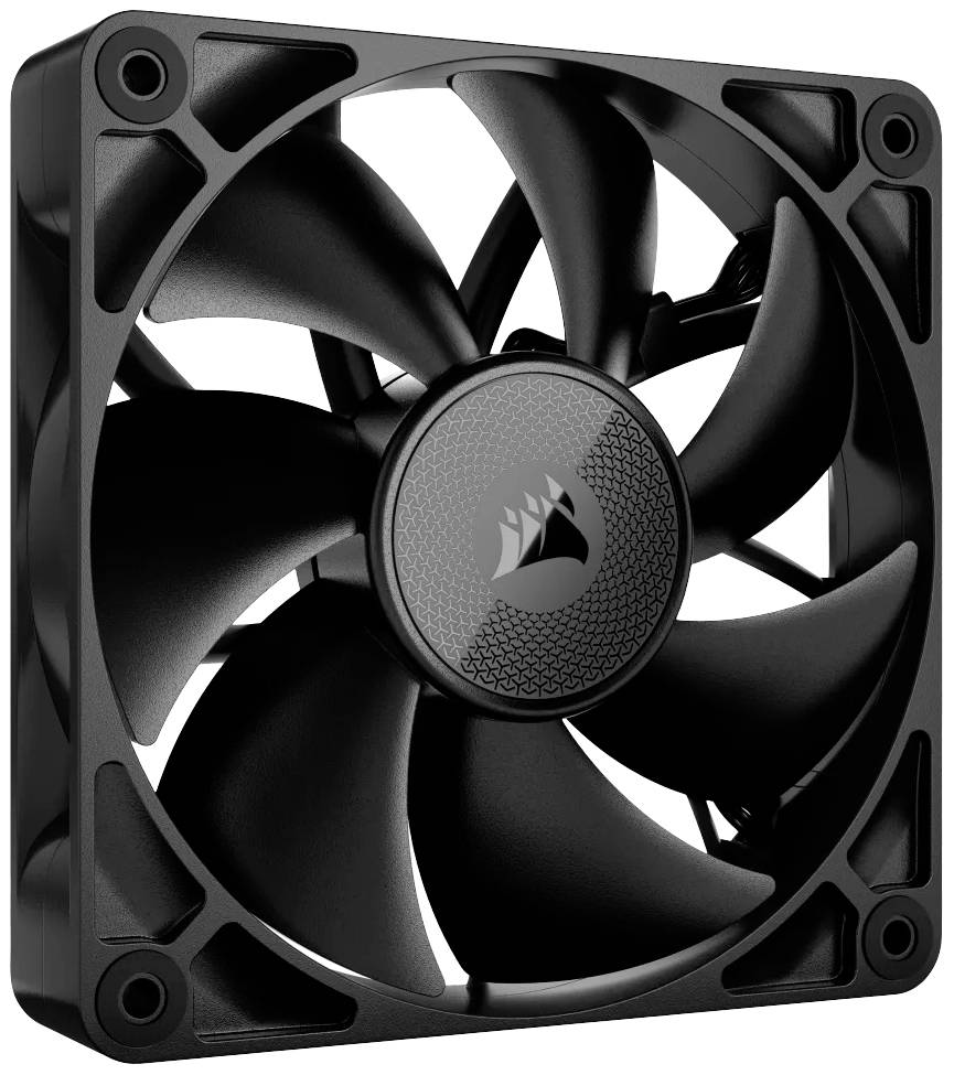 Corsair iCUE LINK RX120 PC-ventilator Zwart (b x h x d) 120 x 120 x 25 mm