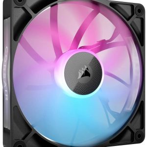 Corsair iCUE LINK RX140 RGB PC-ventilator Zwart (b x h x d) 140 x 140 x 25 mm Incl. LED-verlichting Corsair iCUE LINK RX140 RGB PC-ventilator Zwart (b x h x d) 140 x 140 x 25 mm Incl. LED-verlichting