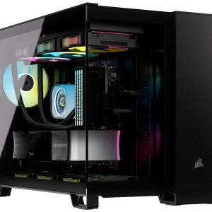 Corsair 2500X Midi-tower PC-behuizing Zwart Zijvenster Corsair 2500X Midi-tower PC-behuizing Zwart Zijvenster
