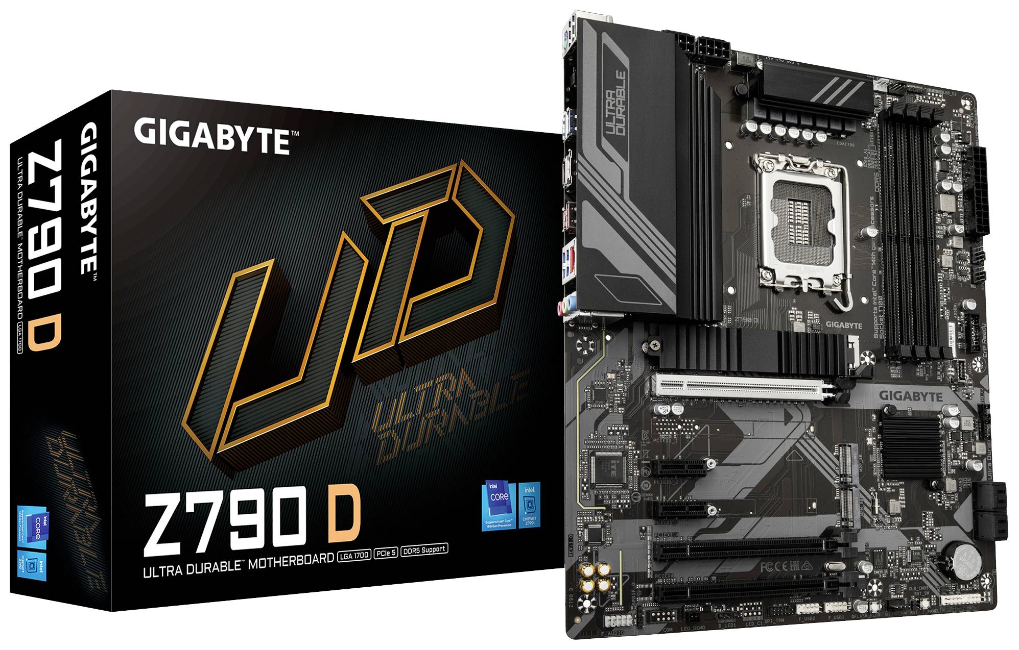 Gigabyte Z790 D Moederbord Socket Intel LGA 1700 Vormfactor ATX Moederbord chipset Intel® Z790