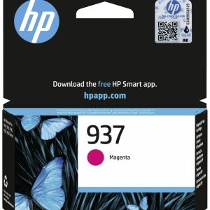 HP Inktcartridge 937 Origineel Magenta 4S6W3NE#CE1 HP Inktcartridge 937 Origineel Magenta 4S6W3NE#CE1