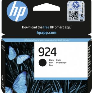 HP Inktcartridge 924 Origineel Zwart 4K0U6NE#CE1 HP Inktcartridge 924 Origineel Zwart 4K0U6NE#CE1