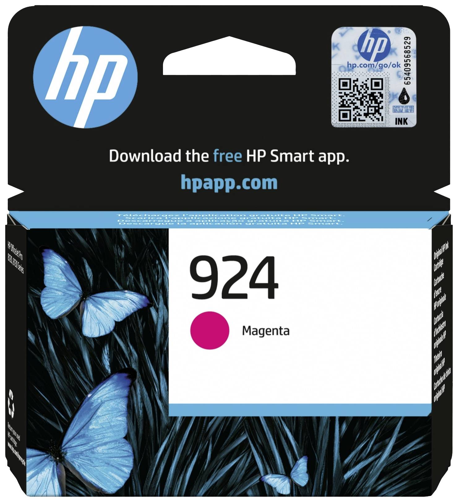 HP Inktcartridge 924 Origineel Magenta 4K0U4NE#CE1