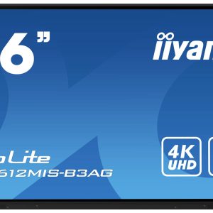 Iiyama ProLite TE8612MIS-B3AG Digital Signage display Energielabel: G (A – G) 217.4 cm 85.6 inch 3840 x 2160 Pixel 24/7 Iiyama ProLite TE8612MIS-B3AG Digital Signage display Energielabel: G (A – G) 217.4 cm 85.6 inch 3840 x 2160 Pixel 24/7