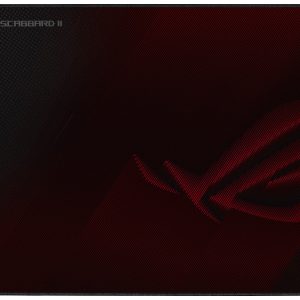 Asus ROG Scabbard II Medium Gaming muismat Antislip, Stofdicht, Waterdicht (IPX7) Zwart, Rood Asus ROG Scabbard II Medium Gaming muismat Antislip, Stofdicht, Waterdicht (IPX7) Zwart, Rood