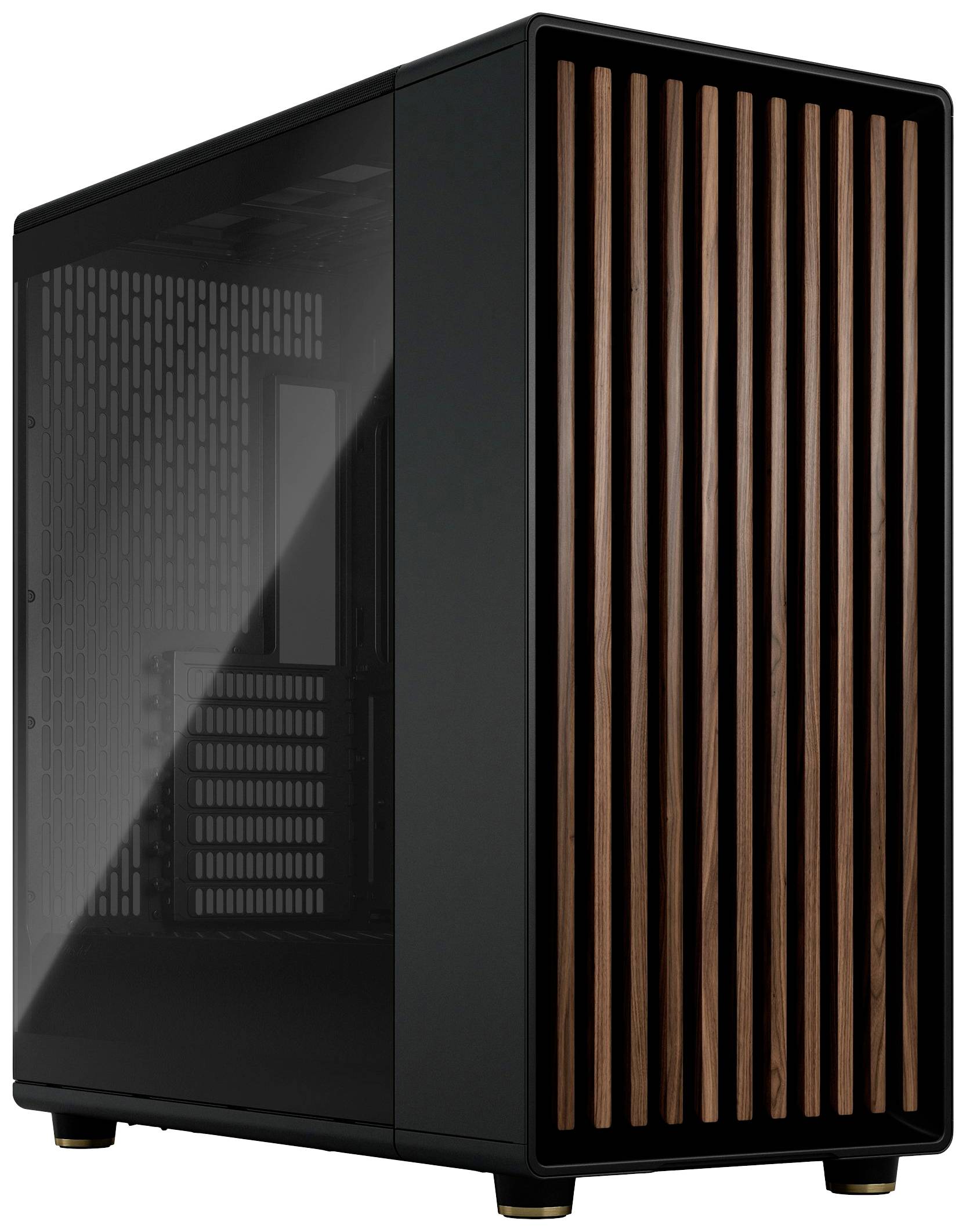 Fractal Design North XL Midi-tower Gaming-behuizing Steenkool, Zwart Stoffilter, 3 voorgeïnstalleerde ventilators, Zijve