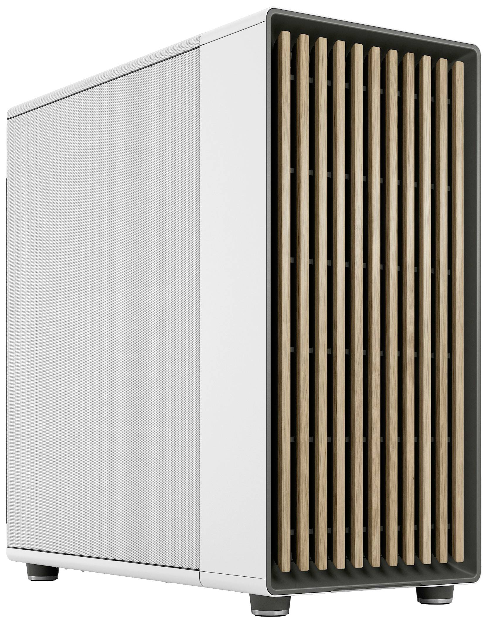 Fractal Design North XL Midi-tower Gaming-behuizing Wit Stoffilter, 3 voorgeïnstalleerde ventilators