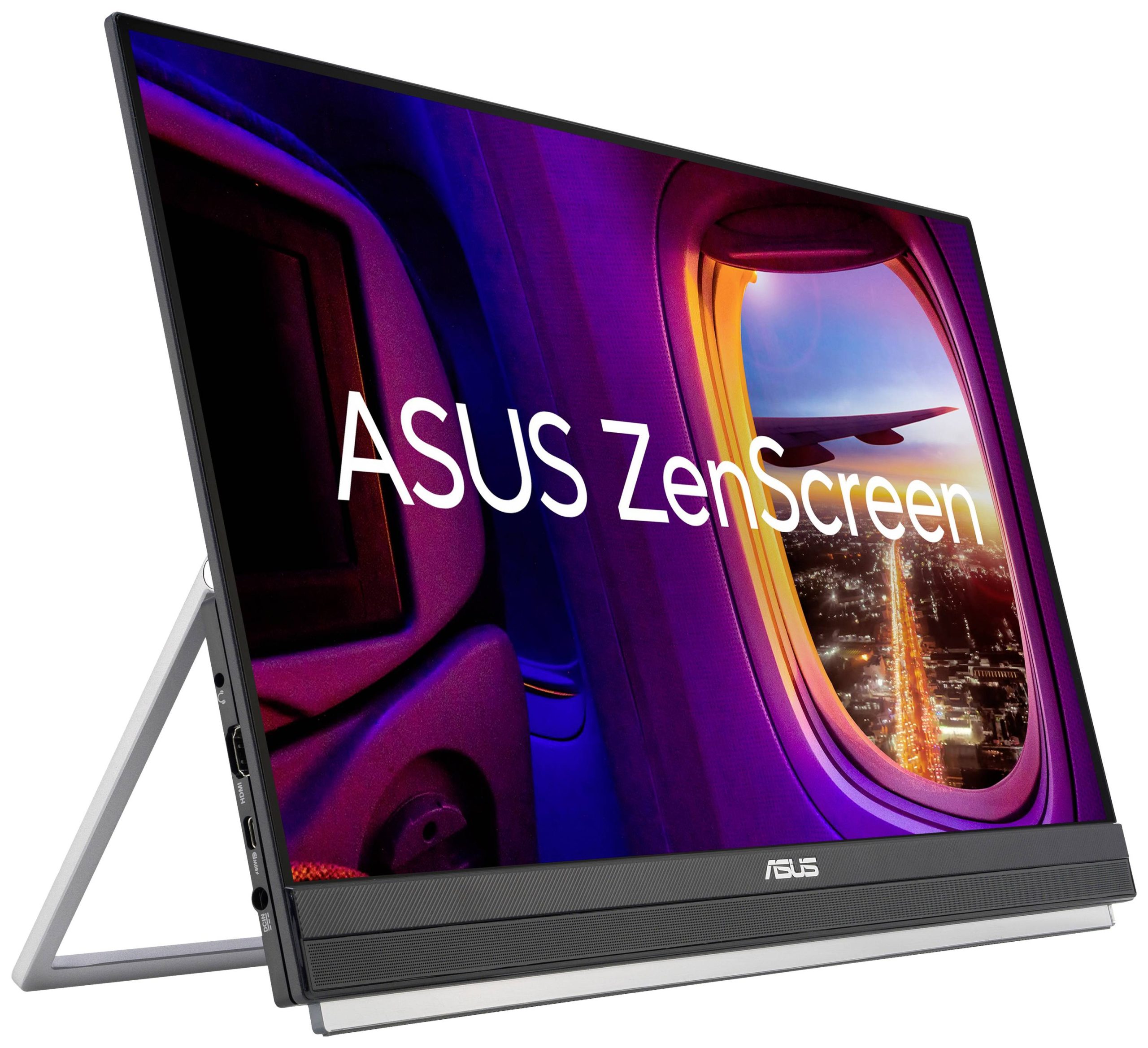 Asus Zen Screen MB229CF LED-monitor Energielabel D (A - G) 54.6 cm (21.5 inch) 1920 x 1080 Pixel 16:9 5 ms HDMI, Hoofdte