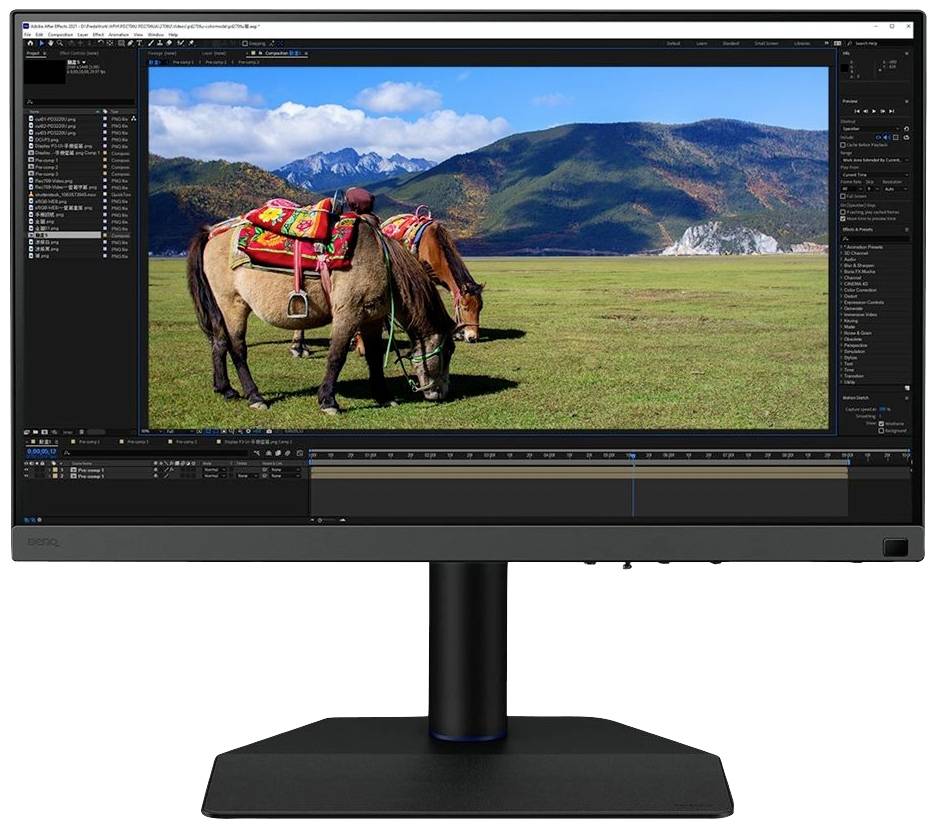 BenQ SW272U LCD-monitor Energielabel F (A - G) 68.6 cm (27 inch) 3840 x 2160 Pixel 16:9 5 ms DisplayPort, HDMI, USB-A, U