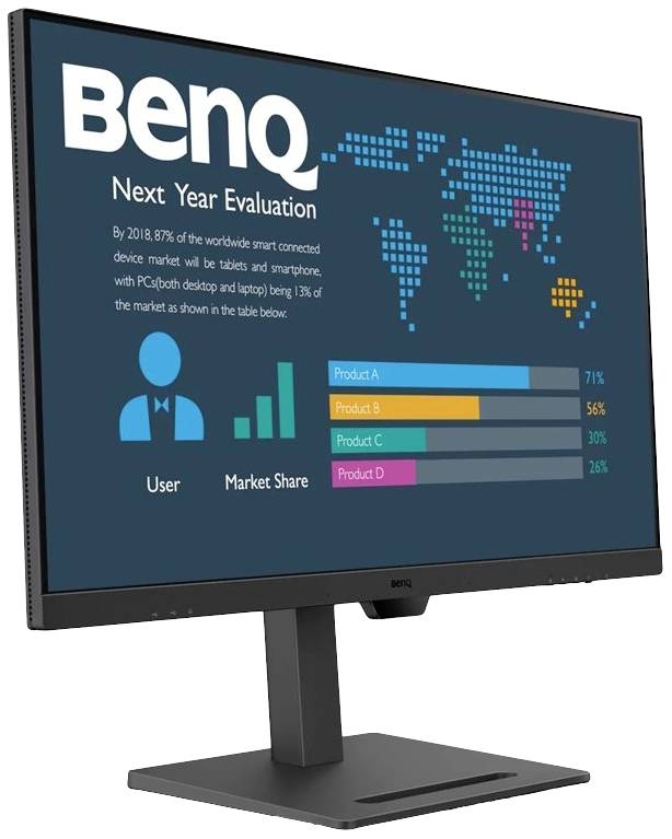 BenQ BL3290QT LED-monitor Energielabel F (A - G) 80 cm (31.5 inch) 2560 x 1440 Pixel 16:9 5 ms DisplayPort, HDMI, USB-A,