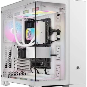 Corsair 6500X Midi-tower PC-behuizing Wit Zijvenster Corsair 6500X Midi-tower PC-behuizing Wit Zijvenster