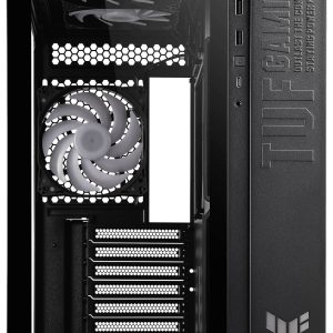 Asus TUF Gaming GT502 PLUS Midi-tower PC-behuizing Zwart Stoffilter, Zijvenster
