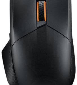 Asus ROG Chakram X Origin Gaming-muis Radiografisch, Bluetooth, USB Optisch Zwart, Zilver 11 Toetsen 36000 dpi Verlicht Asus ROG Chakram X Origin Gaming-muis Radiografisch, Bluetooth, USB Optisch Zwart, Zilver 11 Toetsen 36000 dpi Verlicht