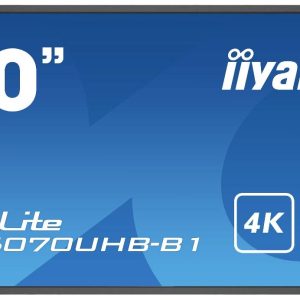 Iiyama ProLite LH5070UHB-B1 Digital Signage display Energielabel: G (A – G) 127 cm (50 inch) 3840 x 2160 Pixel 24/7 Port Iiyama ProLite LH5070UHB-B1 Digital Signage display Energielabel: G (A – G) 127 cm (50 inch) 3840 x 2160 Pixel 24/7 Port