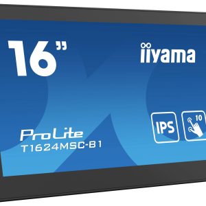 Iiyama ProLite T1624MSC-B1 Touchscreen monitor Energielabel: E (A – G) 39.6 cm (15.6 inch) 1920 x 1080 Pixel 16:9 25 ms Iiyama ProLite T1624MSC-B1 Touchscreen monitor Energielabel: E (A – G) 39.6 cm (15.6 inch) 1920 x 1080 Pixel 16:9 25 ms