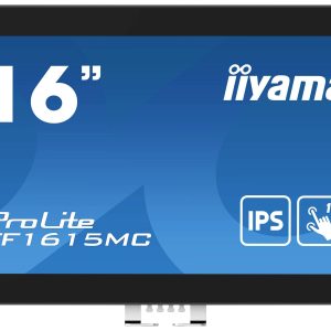 Iiyama ProLite TF1615MC-B1 Touchscreen monitor Energielabel: E (A – G) 39.6 cm (15.6 inch) 1920 x 1080 Pixel 16:9 25 ms Iiyama ProLite TF1615MC-B1 Touchscreen monitor Energielabel: E (A – G) 39.6 cm (15.6 inch) 1920 x 1080 Pixel 16:9 25 ms