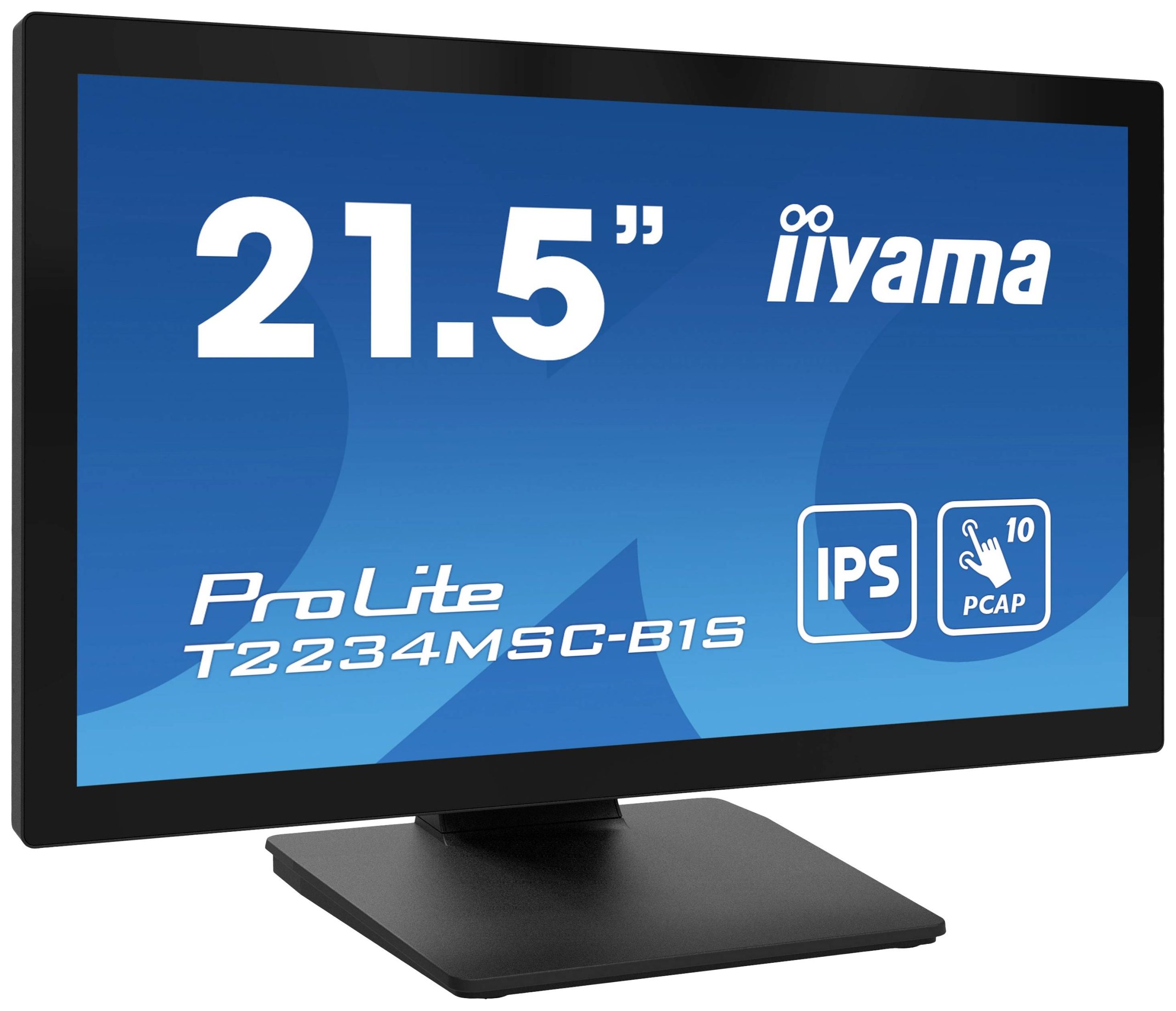 Iiyama ProLite T2234MSC-B1S Touchscreen monitor Energielabel: E (A - G) 54.6 cm (21.5 inch) 1920 x 1080 Pixel 16:9 18 ms