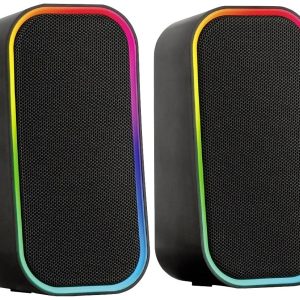 SpeedLink TOKEN PC-luidsprekers Bluetooth, Kabelgebonden 6 W Zwart, RGB SpeedLink TOKEN PC-luidsprekers Bluetooth, Kabelgebonden 6 W Zwart, RGB