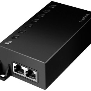 LogiLink POE007 PoE-injector 10 / 100 / 1000 MBit/s IEEE 802.3bt, IEEE 802.3af (15.4 W), IEEE 802.3at (30 W) LogiLink POE007 PoE-injector 10 / 100 / 1000 MBit/s IEEE 802.3bt, IEEE 802.3af (15.4 W), IEEE 802.3at (30 W)