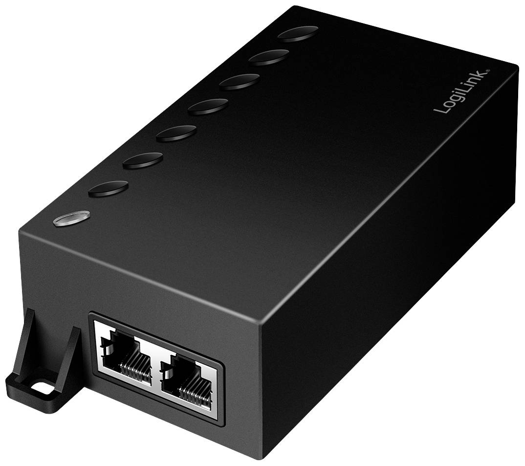 LogiLink POE007 PoE-injector 10 / 100 / 1000 MBit/s IEEE 802.3bt, IEEE 802.3af (15.4 W), IEEE 802.3at (30 W)