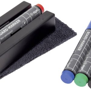 Sigel BA151 Whiteboard accessoireset (b x h) 130 mm x 60 mm Zwart Sigel BA151 Whiteboard accessoireset (b x h) 130 mm x 60 mm Zwart