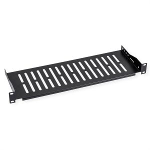 VALUE 19″-Legplank, 485 x 150mm, max. 10 kg, zwart VALUE 19″-Legplank, 485 x 150mm, max. 10 kg, zwart
