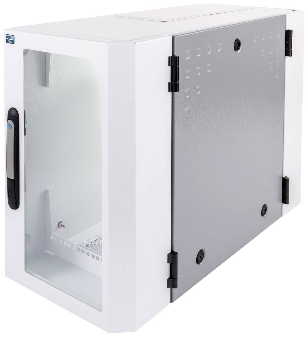 Apranet 19inch-wandkast (b x h x d) 560 x 365 x 840 mm 6 HE Grijs-wit (RAL 7035)