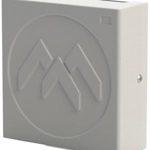 Apranet 26501040 19 inch 19inch-wandkast 3 HE Grijs-wit (RAL 7035)