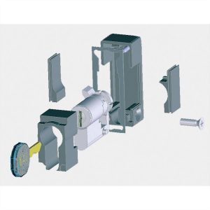 Apranet 26510547 19 inch Afsluitsysteem voor patchkast Apranet 26510547 19 inch Afsluitsysteem voor patchkast