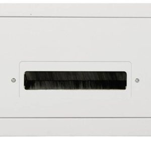 Conteg 26205096 19 inch Afdekking met borstels voor patchkast Zwart