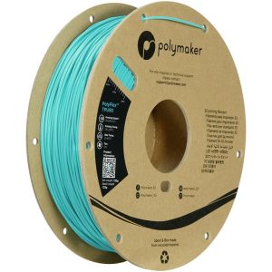 Polymaker PD02005 TPU90 Filament TPU Flexibel 1.75 mm 750 g Blauw-groen PolyFlex™ 1 stuk(s) Polymaker PD02005 TPU90 Filament TPU Flexibel 1.75 mm 750 g Blauw-groen PolyFlex™ 1 stuk(s)