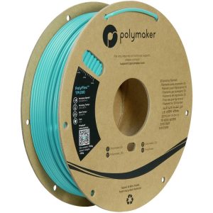 Polymaker PD02010 TPU90 Filament TPU Flexibel 2.85 mm 750 g Blauw-groen PolyFlex™ 1 stuk(s) Polymaker PD02010 TPU90 Filament TPU Flexibel 2.85 mm 750 g Blauw-groen PolyFlex™ 1 stuk(s)