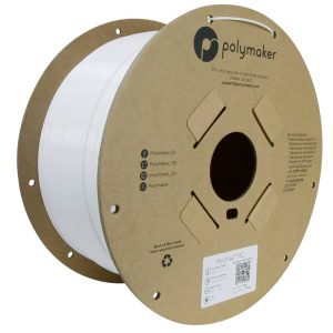 Polymaker PC02006 Filament PC (polycarbonaat) Slagvast, Hittebestendig 1.75 mm 3000 g Wit PolyMax™ 1 stuk(s) Polymaker PC02006 Filament PC (polycarbonaat) Slagvast, Hittebestendig 1.75 mm 3000 g Wit PolyMax™ 1 stuk(s)