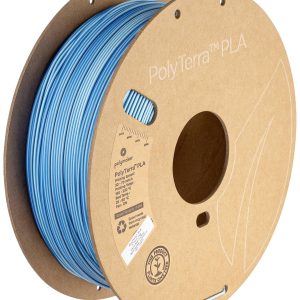 Polymaker PA04016 Dual Filament PLA kunststof Gering kunststofgehalte, Mat 1.75 mm 1000 g Glacier, Ice, Blue PolyTerra™ Polymaker PA04016 Dual Filament PLA kunststof Gering kunststofgehalte, Mat 1.75 mm 1000 g Glacier, Ice, Blue PolyTerra™
