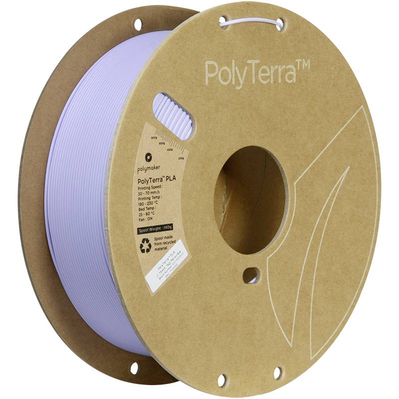 Polymaker PA04040 Regular Filament PLA kunststof Gering kunststofgehalte, Mat 1.75 mm 1000 g Pastelgroen PolyTerra™ 1 st