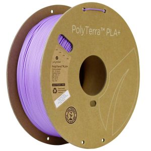 Polymaker PA05003 Regular Filament PLA+ Gering kunststofgehalte, Hoge stijfheid 1.75 mm 1000 g Lila PolyTerra™ 1 stuk(s) Polymaker PA05003 Regular Filament PLA+ Gering kunststofgehalte, Hoge stijfheid 1.75 mm 1000 g Lila PolyTerra™ 1 stuk(s)
