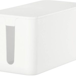 Hama 00221010 Kabelbox Kunststof Wit star (l x b x h) 23.5 x 12 x 11.5 cm 1 stuk(s)