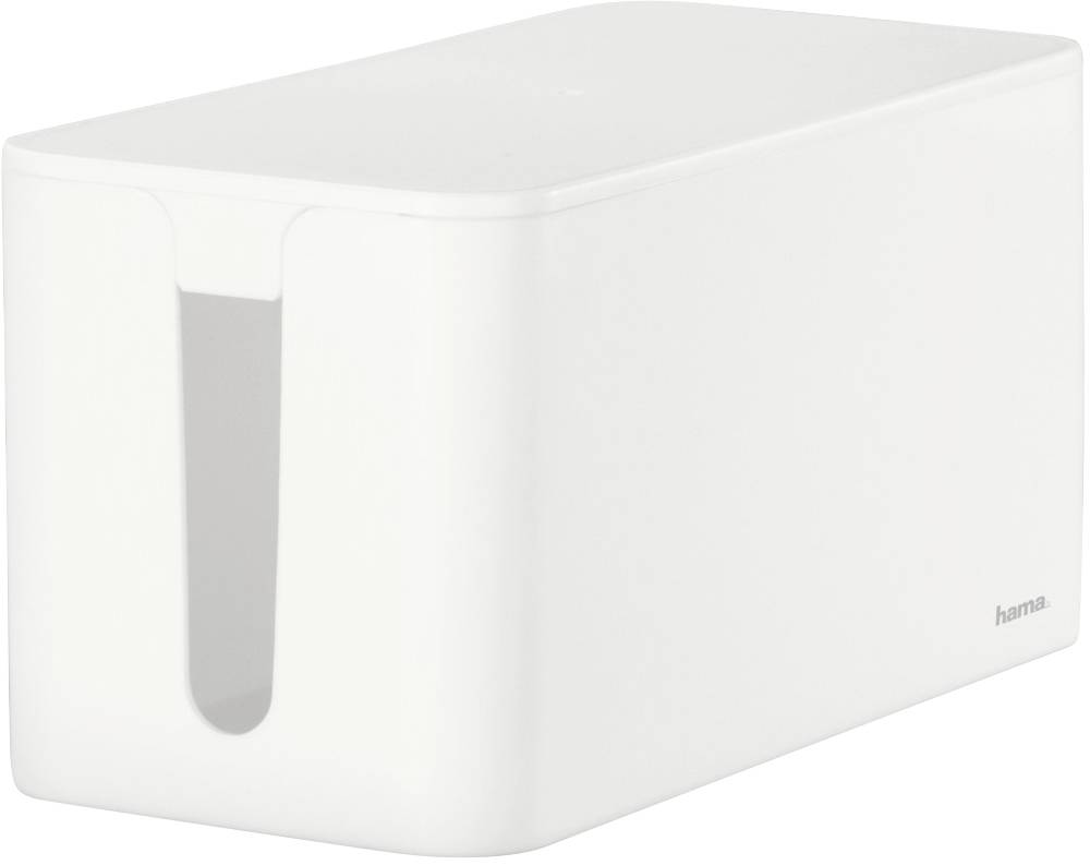 Hama 00221010 Kabelbox Kunststof Wit star (l x b x h) 23.5 x 12 x 11.5 cm 1 stuk(s)