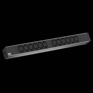 BACHMANN 19″ 1HE 12x C13 1x aansluitblok BACHMANN 19″ 1HE 12x C13 1x aansluitblok