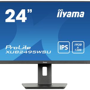 Iiyama ProLite XUB2495WSU-B7 LED-monitor Energielabel D (A – G) 61.2 cm (24.1 inch) 1920 x 1200 Pixel 16:10 4 ms HDMI, D Iiyama ProLite XUB2495WSU-B7 LED-monitor Energielabel D (A – G) 61.2 cm (24.1 inch) 1920 x 1200 Pixel 16:10 4 ms HDMI, D