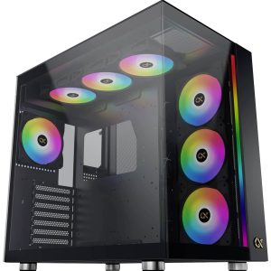 Xigmatek AQUA Ultra Air Midi-tower PC-behuizing Zwart Xigmatek AQUA Ultra Air Midi-tower PC-behuizing Zwart