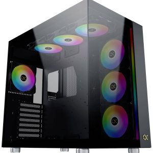 Xigmatek AQUA Ultra Midi-tower PC-behuizing Zwart Xigmatek AQUA Ultra Midi-tower PC-behuizing Zwart